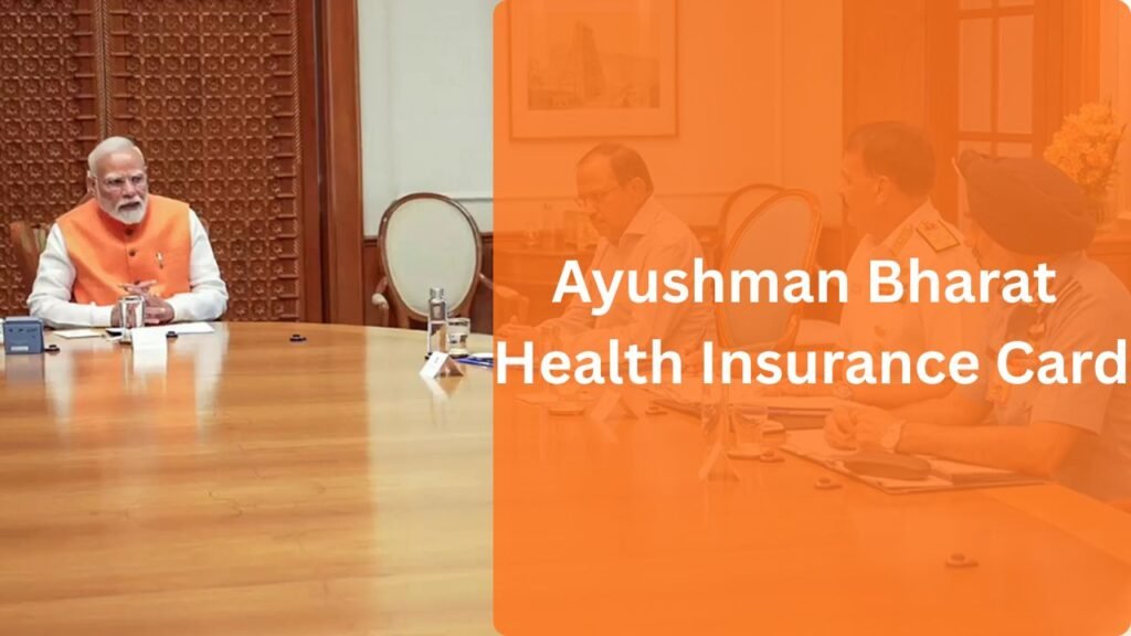 Ayushman Bharat Health Insurance Card