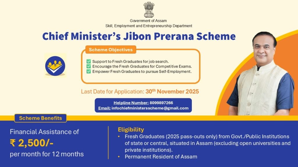 Jibon Prerana Scheme Apply Online 