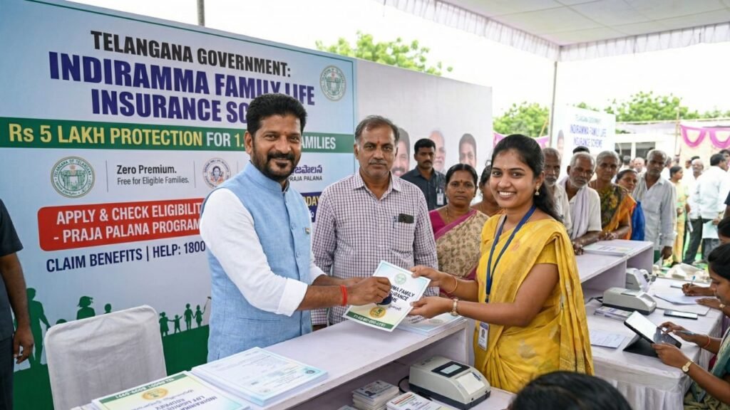 Indiramma Insurance Scheme Telangana