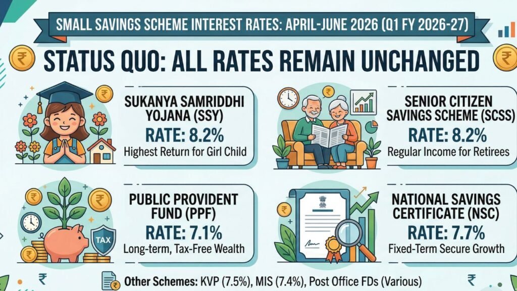 Small Savings Scheme Interest Rates