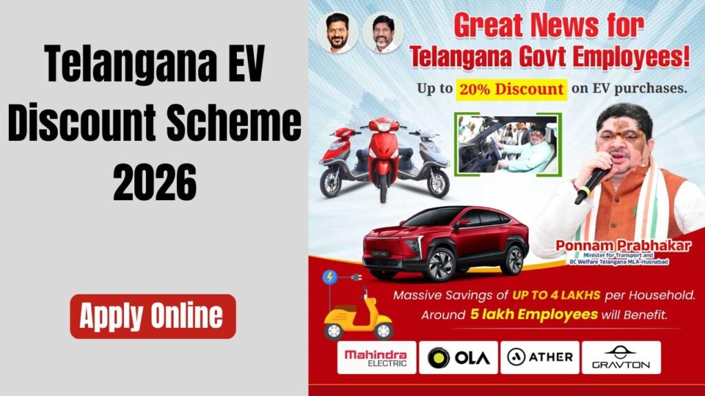 Telangana EV Discount Scheme 2026