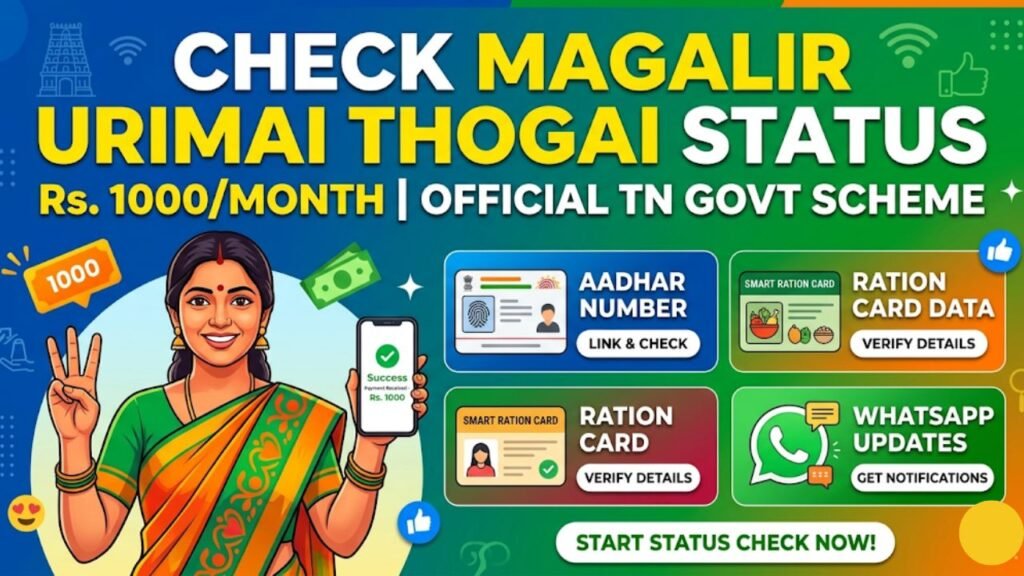 Magalir Urimai Thogai Status