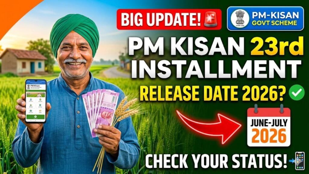 PM Kisan 23rd Installment Date
