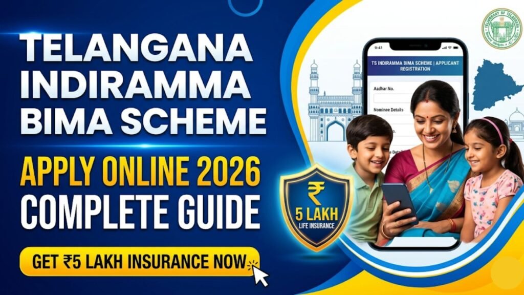 Telangana Indiramma Bima Scheme Apply Online